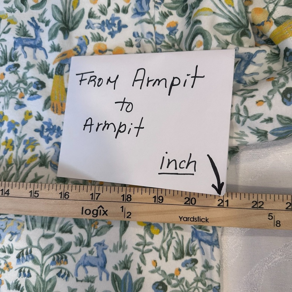 Hill House Size-S The Charlotte‎ Sleep Tee Multi Sherwood Forest Shirt - Picture 3 of 7